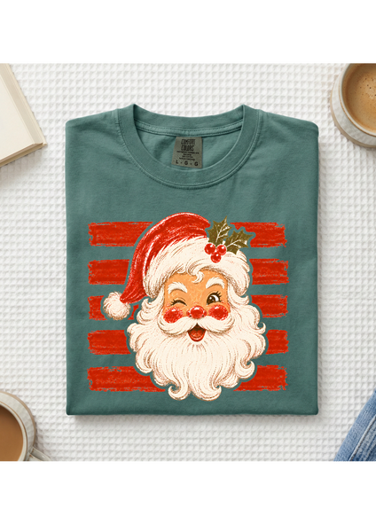 Youth Gildan Santa Wink