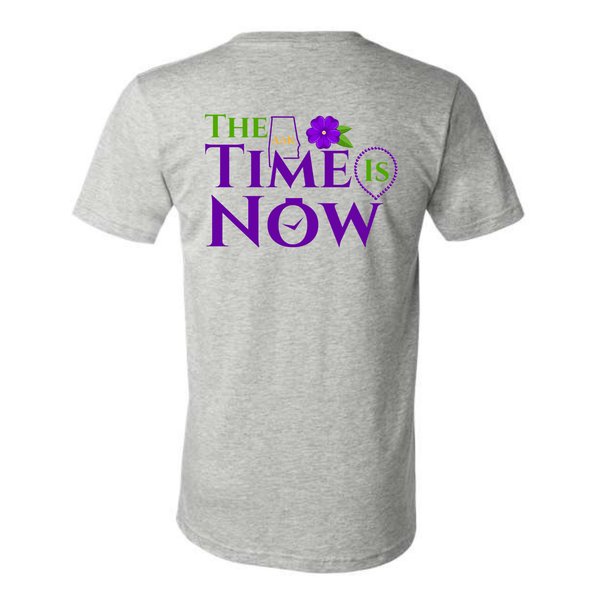 Alabama Alpha Delta Kappa THE TIME IS NOW Short Sleeve (Vneck)