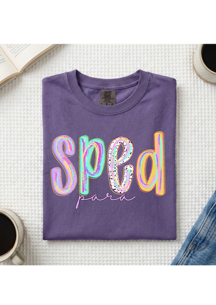 Adult Comfort Color SPED PARA