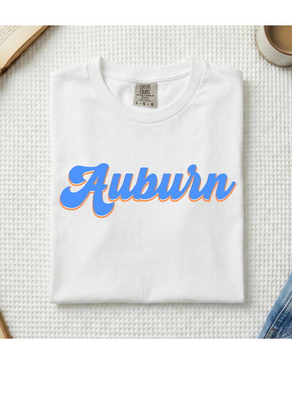 Youth Gildan Blue Script