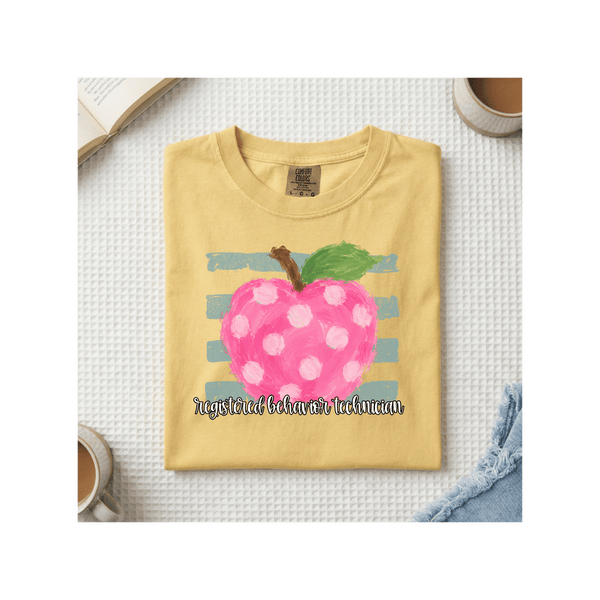 Dot Stripe Apple (with or without customization)