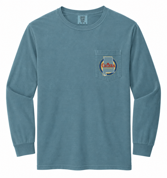 Comfort Color Long Sleeve Pocket Tee