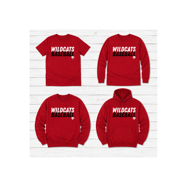 Wildcats Baseball Big Font
