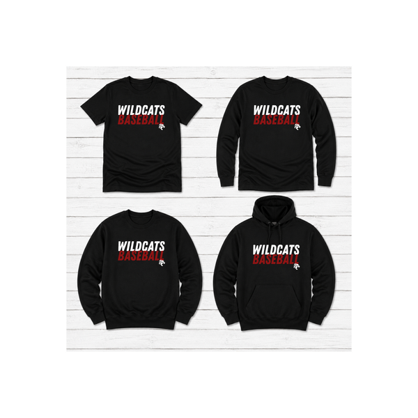 Wildcats Baseball Big Font