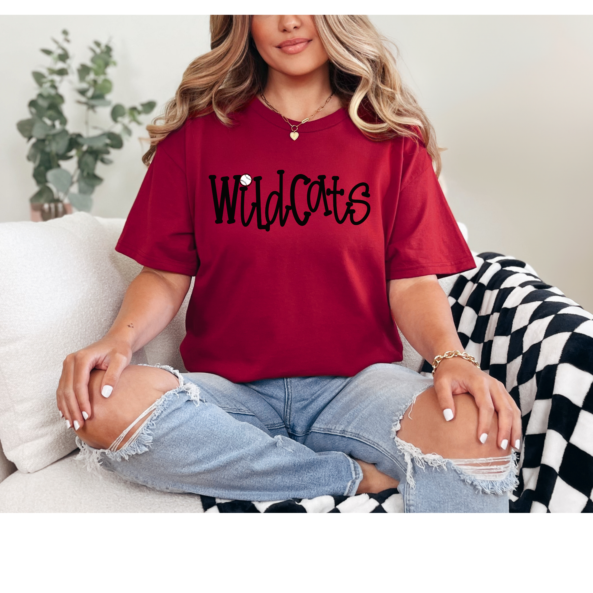 Wildcats in fun font – Outfitters Designs Boutique