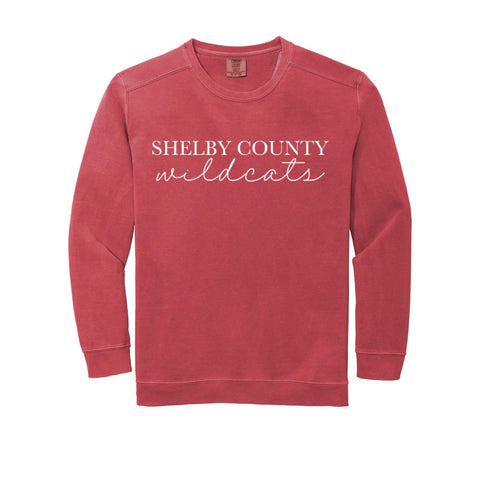 Comfort Color Crimson Sweatshirt