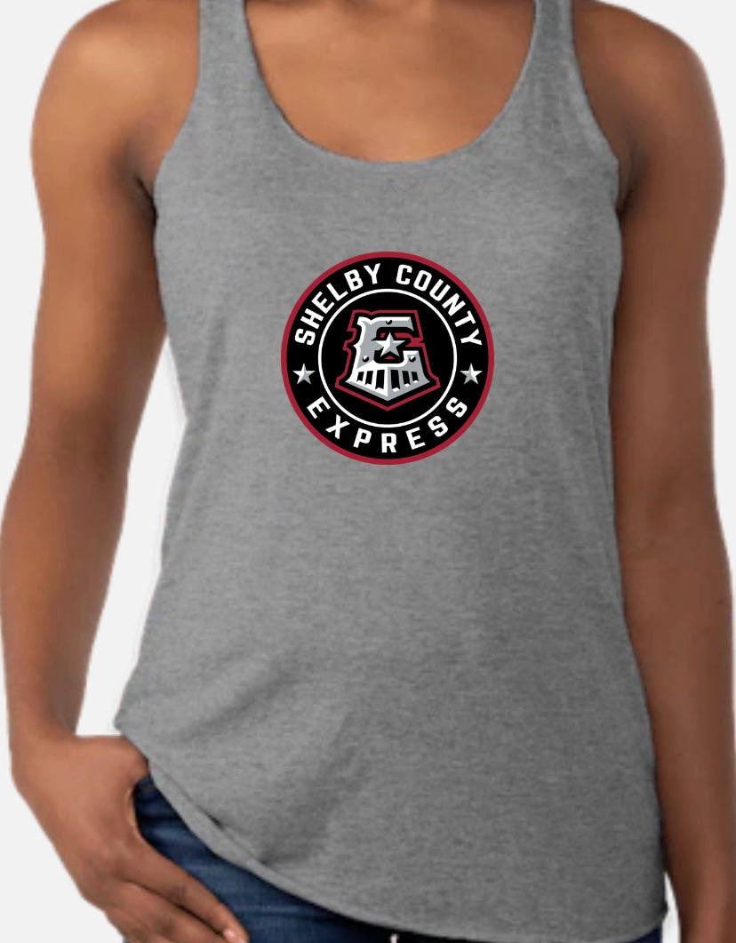 Express Circle Racerback Tank