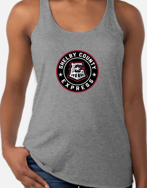 Express Circle Racerback Tank