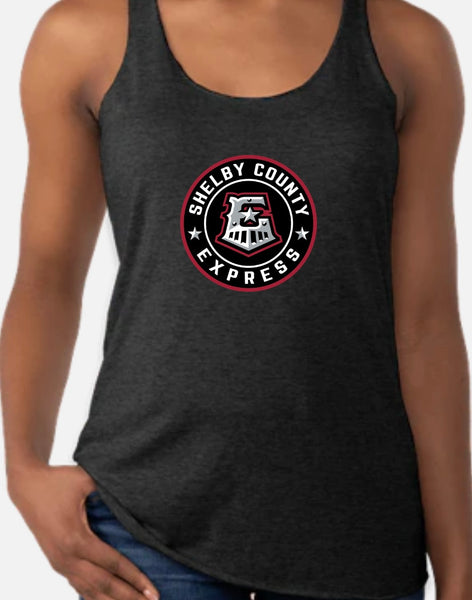 Express Circle Racerback Tank