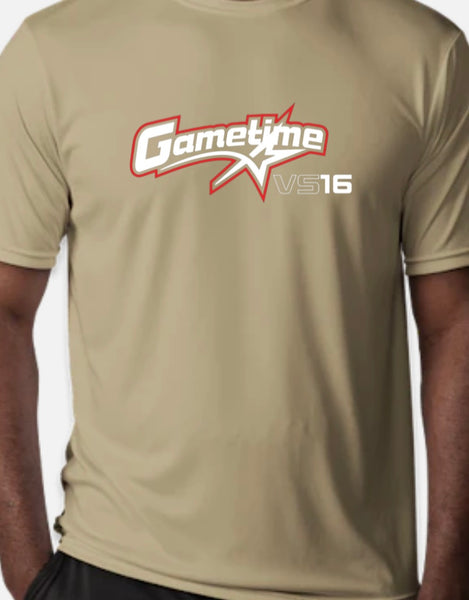 Gametime Year Performance Short Sleeve Gold