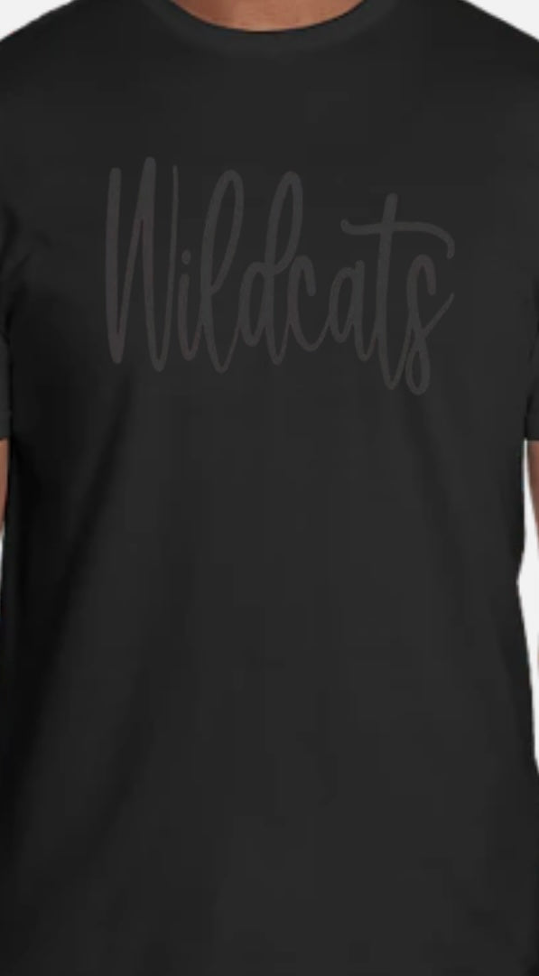 ADULT and YOUTH GILDAN Wildcat PUFF Short Sleeve