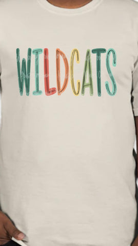 Multi Color WILDCATS GILDAN Brand