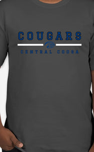 Cougars Line Logo CHARCOAL