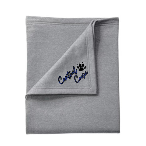 Central Coosa Distress Stadium Blanket SPORT GRAY