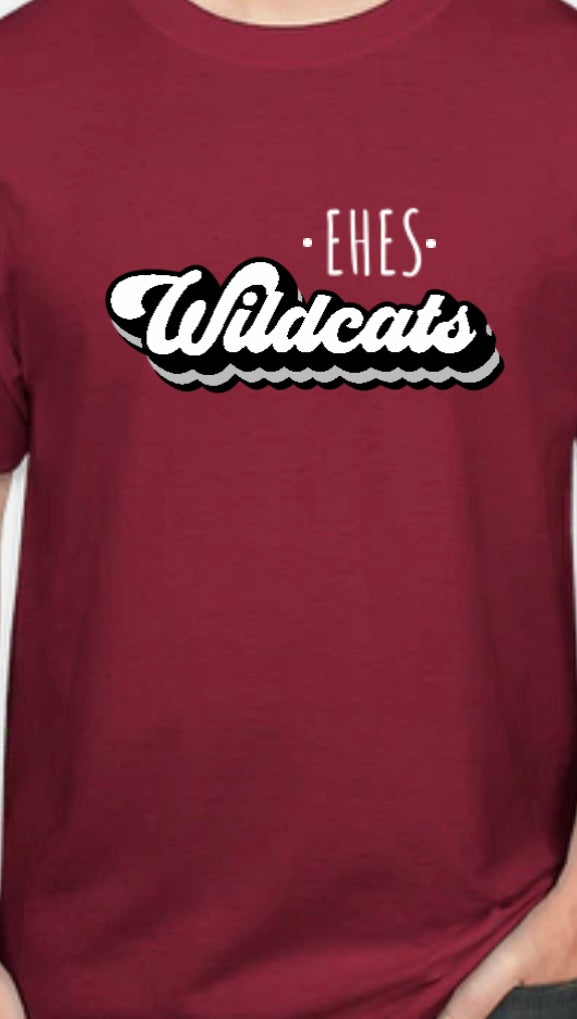 Youth and Adult EHES Wildcats Gildan Brand