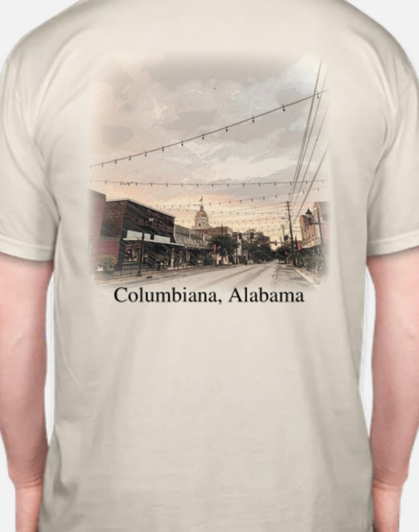 Youth and Adult Columbiana City Scape Gildan Brand