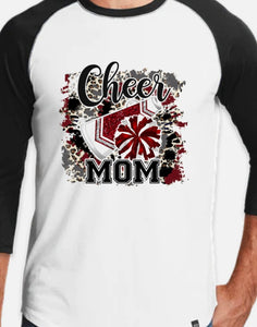 Cheer MOM Raglan Sleeve