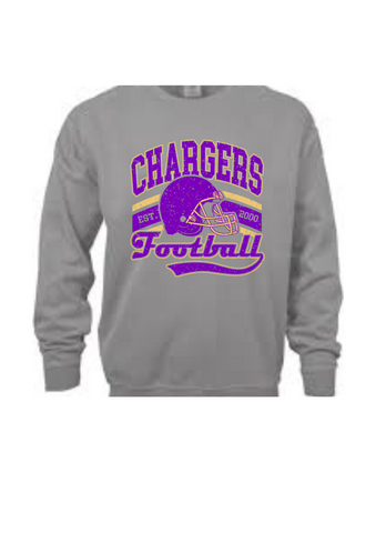 Gildan Charger Football Retro Adult and Youth