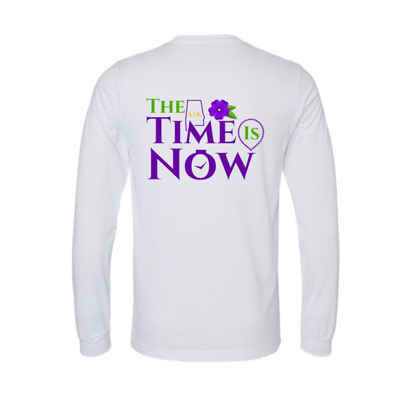Alabama Alpha Delta Kappa THE TIME IS NOW Long Sleeve